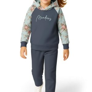 Hoodie Sweatshirt and Track pant Clothing Set.