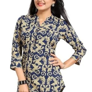 Crepe Short Tunic Top