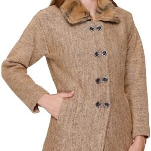 Women's Pure Wool Winter Coat.