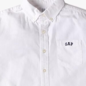 GAP Kids Boys' Relaxed Fit Full Sleeves Collared Shirt
